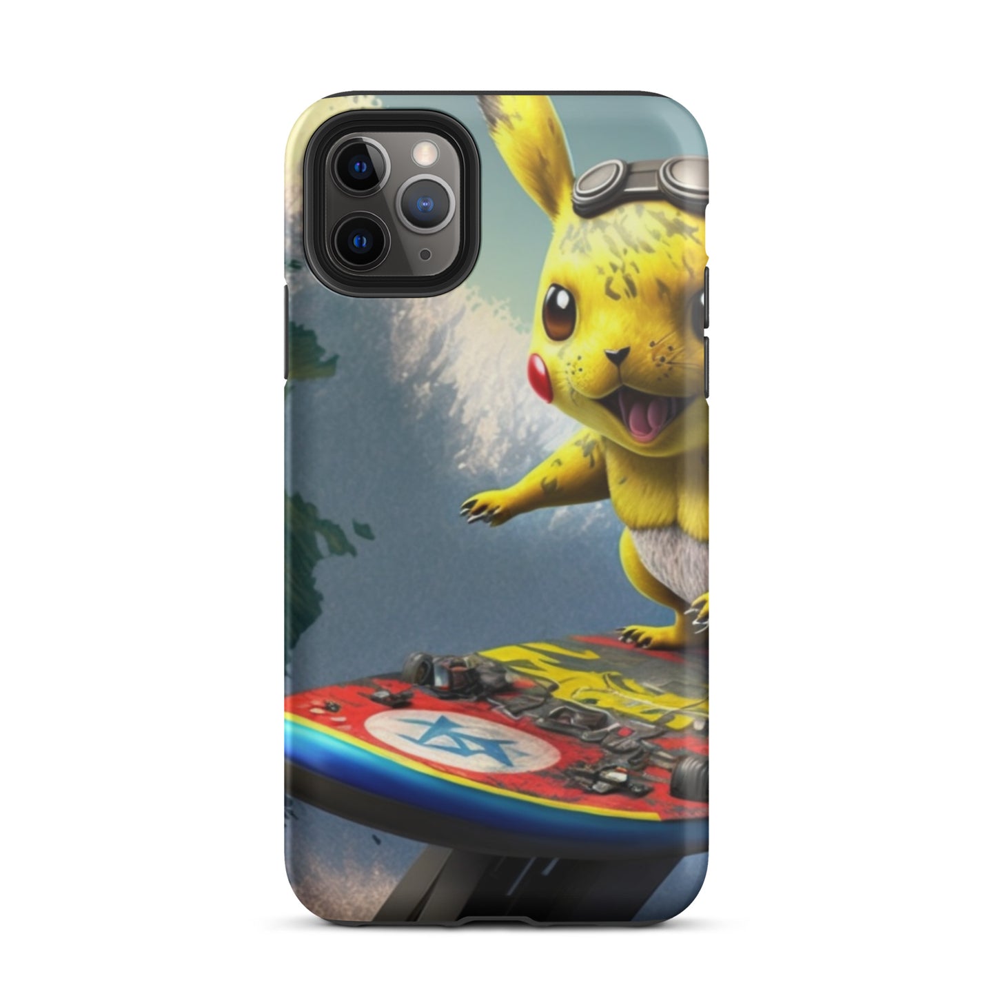 Punk Core Pikachu Surfer iPhone Case