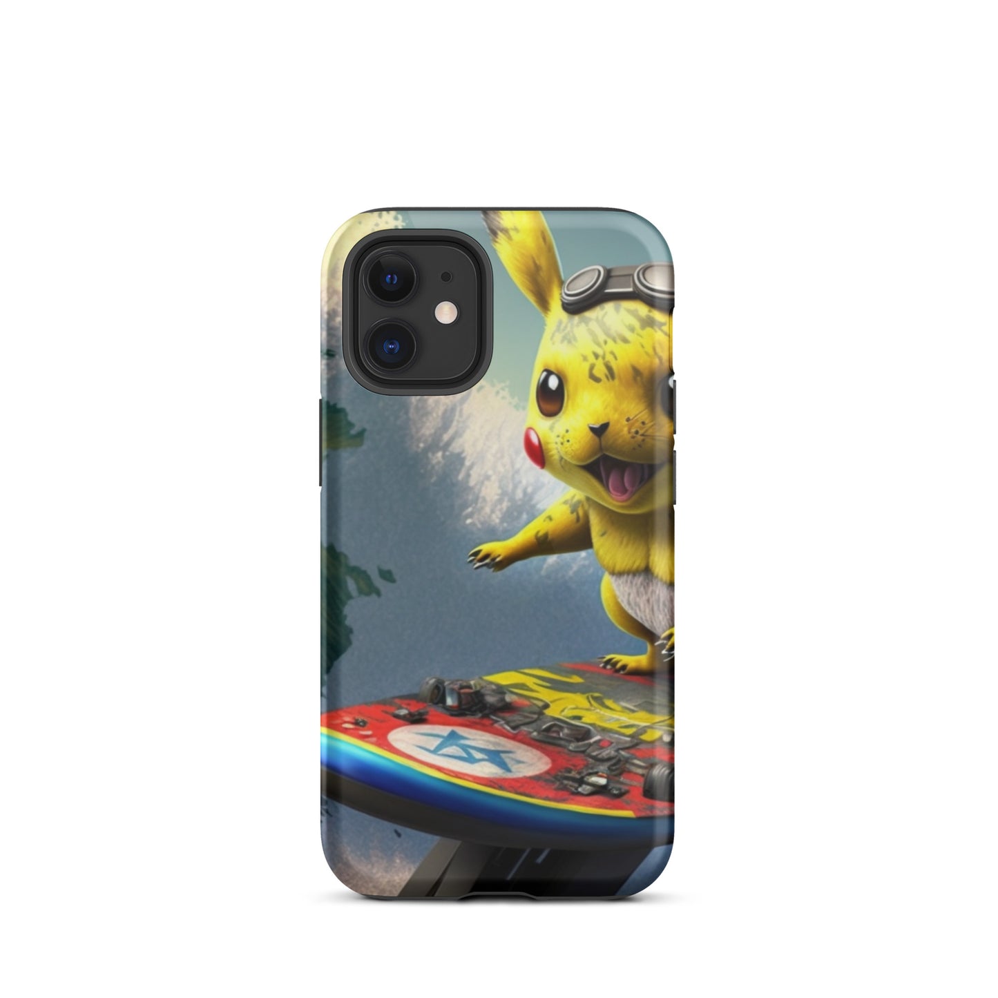 Punk Core Pikachu Surfer iPhone Case