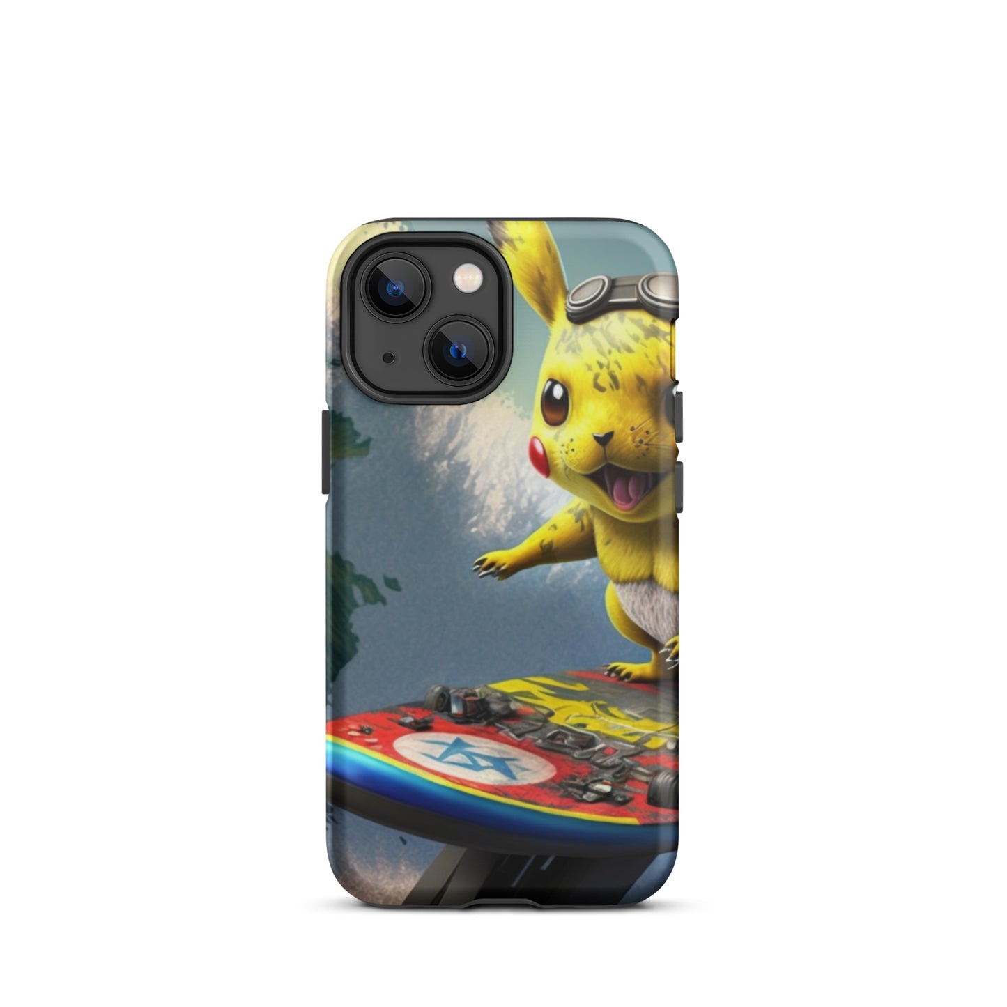 Punk Core Pikachu Surfer iPhone Case