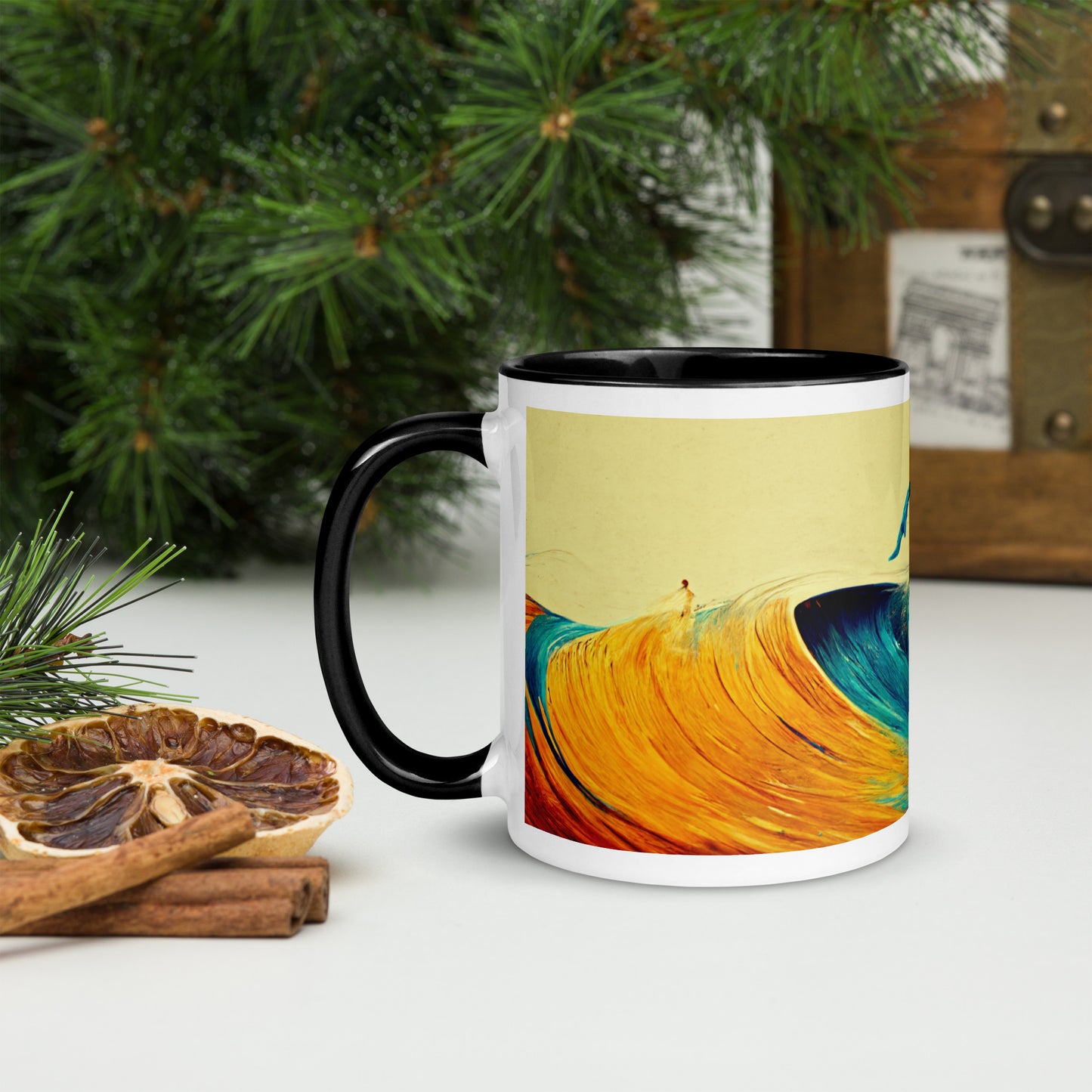 Painter Surfer Coffee Mug