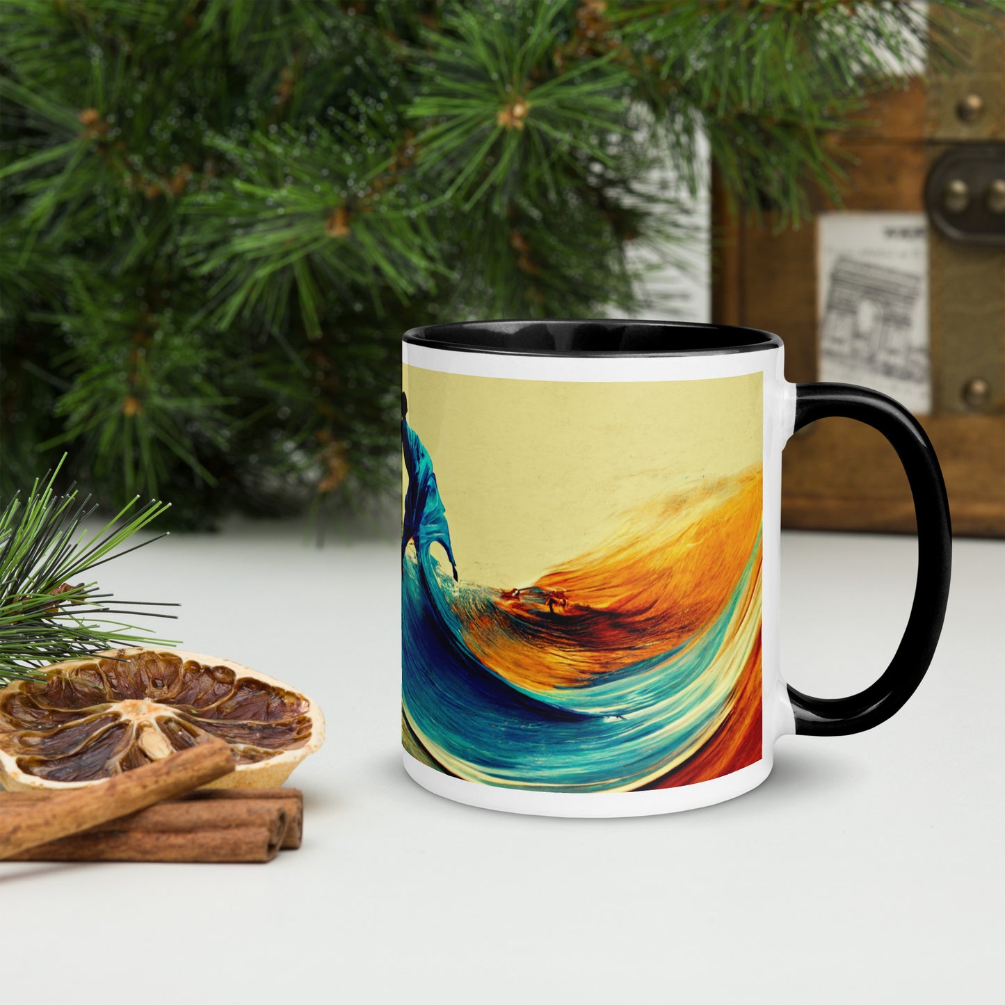 Painter Surfer Coffee Mug