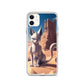 Egyptian Case iPhone & Android Phone Case — iPhone 11 case mockup, on phone