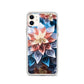 Vibrant Flower iPhone Phone Case (All Models) — iPhone 11 case mockup, on phone