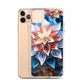 Vibrant Flower iPhone Phone Case (All Models) — iPhone 11 Pro Max case mockup, with phone