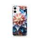Vibrant Flower iPhone Phone Case (All Models) — iPhone 12 case mockup, on phone