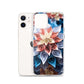 Vibrant Flower iPhone Phone Case (All Models) — iPhone 12 case mockup, with phone
