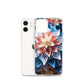 Vibrant Flower iPhone Phone Case (All Models) — iPhone 12 mini case mockup, with phone