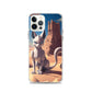 Egyptian Case iPhone & Android Phone Case — iPhone 12 Pro case mockup, on phone