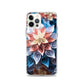 Vibrant Flower iPhone Phone Case (All Models) — iPhone 12 Pro case mockup, on phone