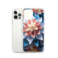 Vibrant Flower iPhone Phone Case (All Models) — iPhone 12 Pro case mockup, with phone
