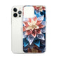 Vibrant Flower iPhone Phone Case (All Models) — iPhone 12 Pro Max case mockup, with phone