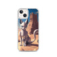 Egyptian Case iPhone & Android Phone Case — iPhone 13 case mockup, on phone