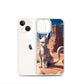 Egyptian Case iPhone & Android Phone Case — iPhone 13 mini case mockup, with phone