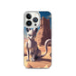 Egyptian Case iPhone & Android Phone Case — iPhone 13 Pro case mockup, on phone