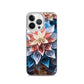 Vibrant Flower iPhone Phone Case (All Models) — iPhone 13 Pro case mockup, on phone