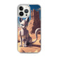 Egyptian Case iPhone & Android Phone Case — iPhone 13 Pro Max case mockup, on phone