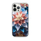 Vibrant Flower iPhone Phone Case (All Models) — iPhone 13 Pro Max case mockup, on phone