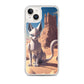 Egyptian Case iPhone & Android Phone Case — iPhone 14 Plus case mockup, on phone