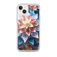 Vibrant Flower iPhone Phone Case (All Models) — iPhone 14 Plus case mockup, on phone