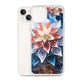 Vibrant Flower iPhone Phone Case (All Models) — iPhone 14 Plus case mockup, with phone