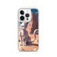 Egyptian Case iPhone & Android Phone Case — iPhone 14 Pro case mockup, on phone