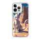 Egyptian Case iPhone & Android Phone Case — iPhone 14 Pro Max case mockup, on phone
