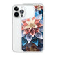 Vibrant Flower iPhone Phone Case (All Models) — iPhone 14 Pro Max case mockup, with phone