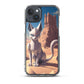 Egyptian Case iPhone & Android Phone Case — iPhone 15 Plus case mockup, on phone