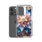 Vibrant Flower iPhone Phone Case (All Models) — iPhone 15 Pro case mockup, with phone