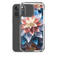 Vibrant Flower iPhone Phone Case (All Models) — iPhone 15 Pro Max case mockup, with phone