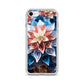 Vibrant Flower iPhone Phone Case (All Models) — iPhone SE case mockup, on phone