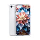 Vibrant Flower iPhone Phone Case (All Models) — iPhone SE case mockup, with phone