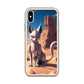 Egyptian Case iPhone & Android Phone Case — iPhone X / XS case mockup, on phone