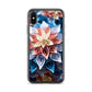 Vibrant Flower iPhone Phone Case (All Models) — iPhone X / XS case mockup, on phone