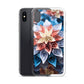 Vibrant Flower iPhone Phone Case (All Models) — iPhone X / XS case mockup, with phone