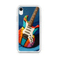 Abstract Guitar Phone Case for iPhone (All Models) — iPhone xr case mockup, on phone
