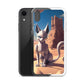 Egyptian Case iPhone & Android Phone Case — iPhone xr case mockup, with phone