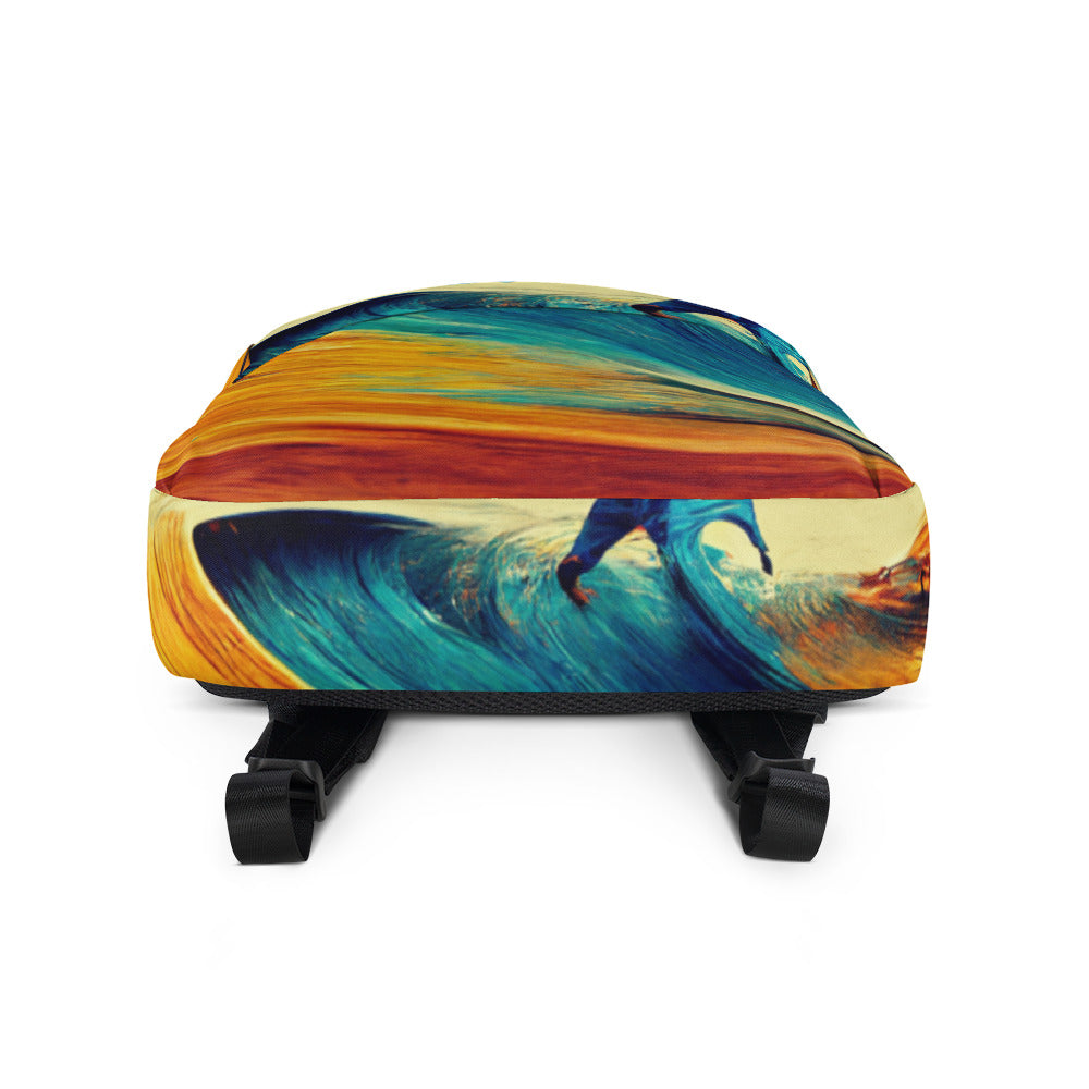 Painted Surfer Backpack