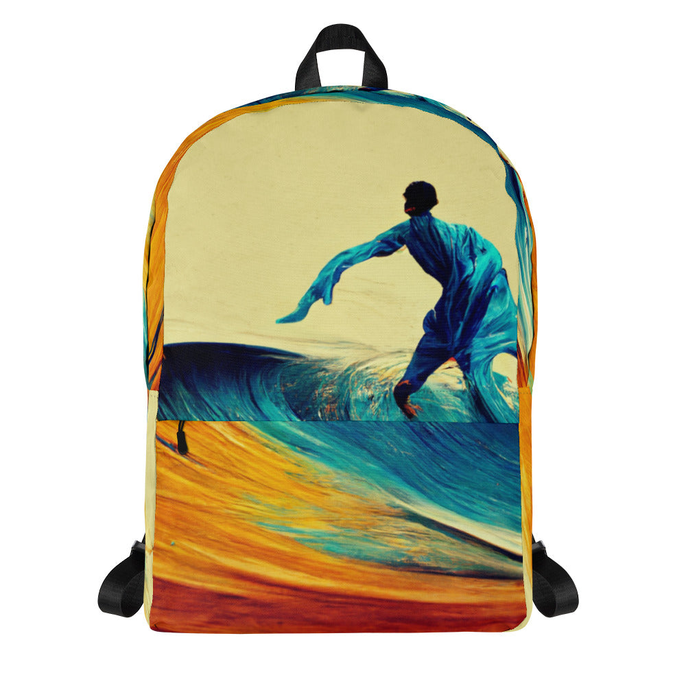 Painted Surfer Backpack