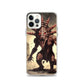 Titanic Dino iPhone Case — iPhone 12 Pro case mockup, on phone