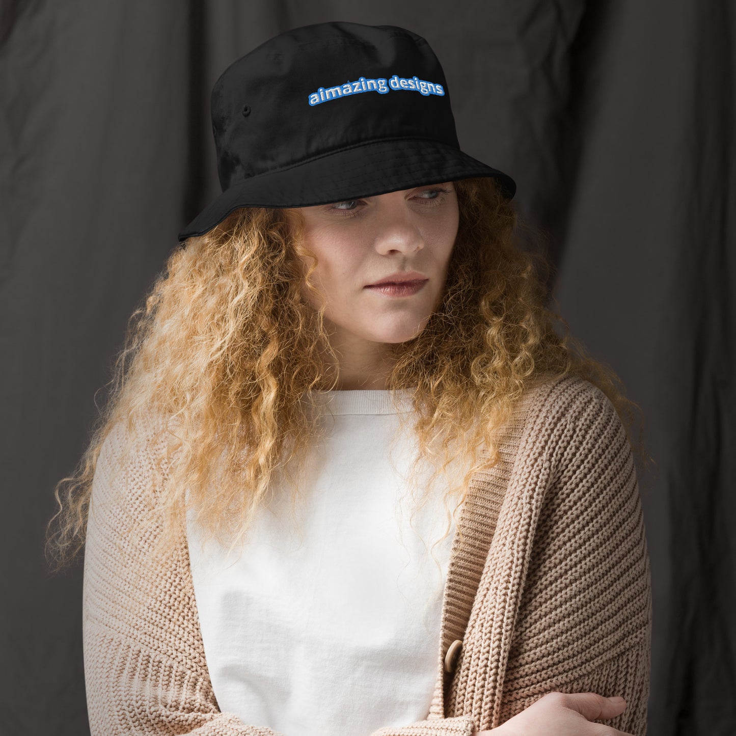 aimazing designs Organic Bucket Hat