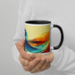 Painter Surfer Coffee Mug