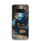 Blast Turtle Samsung Phone Case — Samsung Galaxy S10E case mockup, on phone