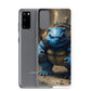 Blast Turtle Samsung Phone Case — Samsung Galaxy S20 case mockup, with phone