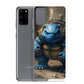 Blast Turtle Samsung Phone Case — Samsung Galaxy S20 PLUS case mockup, with phone