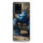 Blast Turtle Samsung Phone Case — Samsung Galaxy S20 ULTRA case mockup, on phone