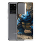 Blast Turtle Samsung Phone Case — Samsung Galaxy S20 ULTRA case mockup, with phone