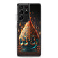 Pheonix Tear Samsung Phone Case — Samsung Galaxy S21 ULTRA case mockup, on phone
