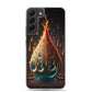 Pheonix Tear Samsung Phone Case — Samsung Galaxy S22 PLUS case mockup, on phone